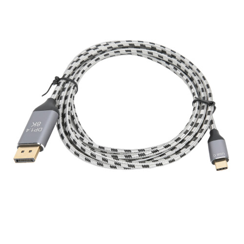 Καλώδιο DisplayPort υψηλής ανάλυσης 2 μέτρων, υποστηρίζει ασυμπίεστο ήχο και βαθύ 1