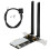 Modulo di trasmissione wireless WiFi6E con supporto Bluetooth5.2OFDMA e sicurezza di rete MU-MIMO per Windows OS X Hackintosh 1