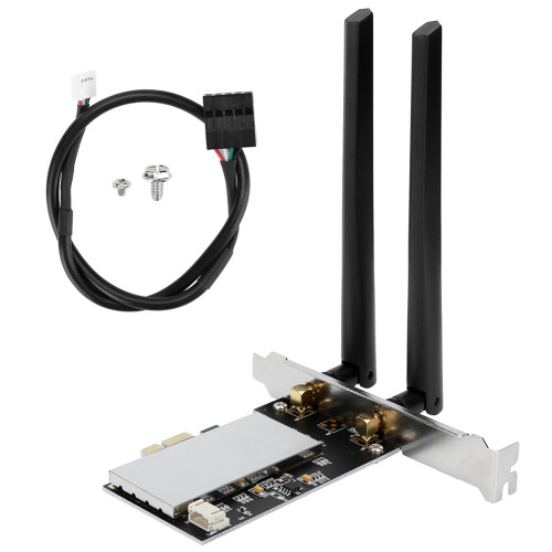 Modulo di trasmissione wireless WiFi6E con supporto Bluetooth5.2OFDMA e sicurezza di rete MU-MIMO per Windows OS X Hackintosh