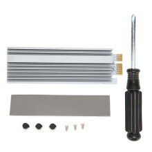M.2 NVMe SSD Adapter for PCIe 4.0 X4 Speed with M.2 Heatsink and Low Profile Bracket, Supports Windows 10 or Later and Z97 Motherboard Compatible