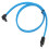 SATA Cable for Hard Drive Right Angle Connector 6Gbps Data Transfer Speed Tangle-Free Design Locking Latch Backward Compatible Thin SATA Cable Easy 4