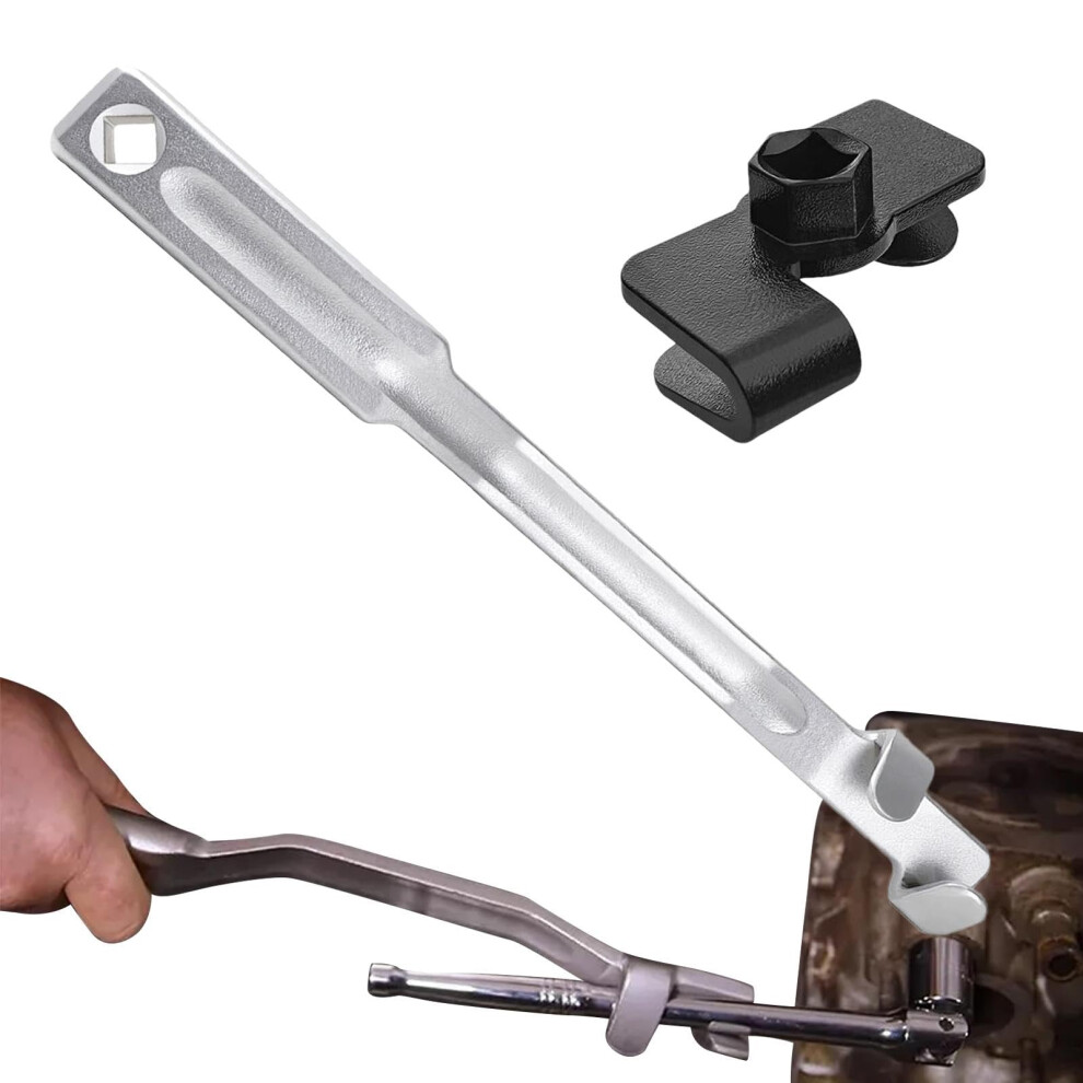 Torque Wrench Adapter, Offset Wrench Extension, Nonslip, Wearresistant Extension Wrench, 1/2Inch Hole Automotive Tools, Robust Mechanics 9426802499919