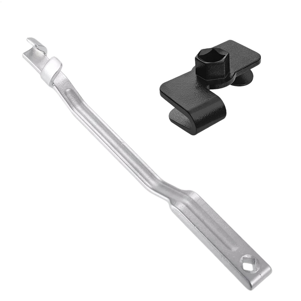 Offset Wrench Extension, Wrench Extension Adapter, Nonslip, Wearresistant Extension Wrench, 1/2 Inch Hole, Automotive Tools, Robust Mechanics 9426802499889