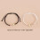 2pcs Luminous Love Lucky Bead Bracelets Handmade String Rope 3