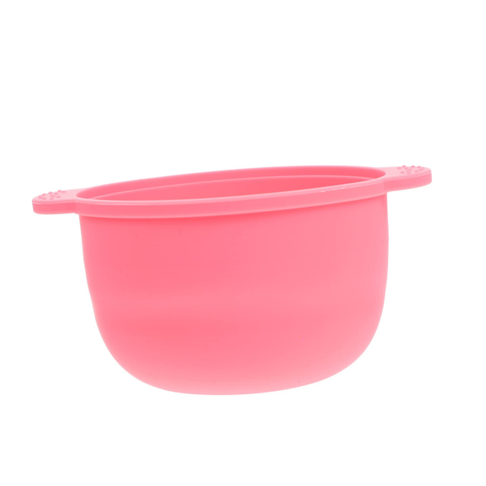 Pink Wax Heater Warmer Bowl For Melting Wax Temperature Resistant 13X11cm