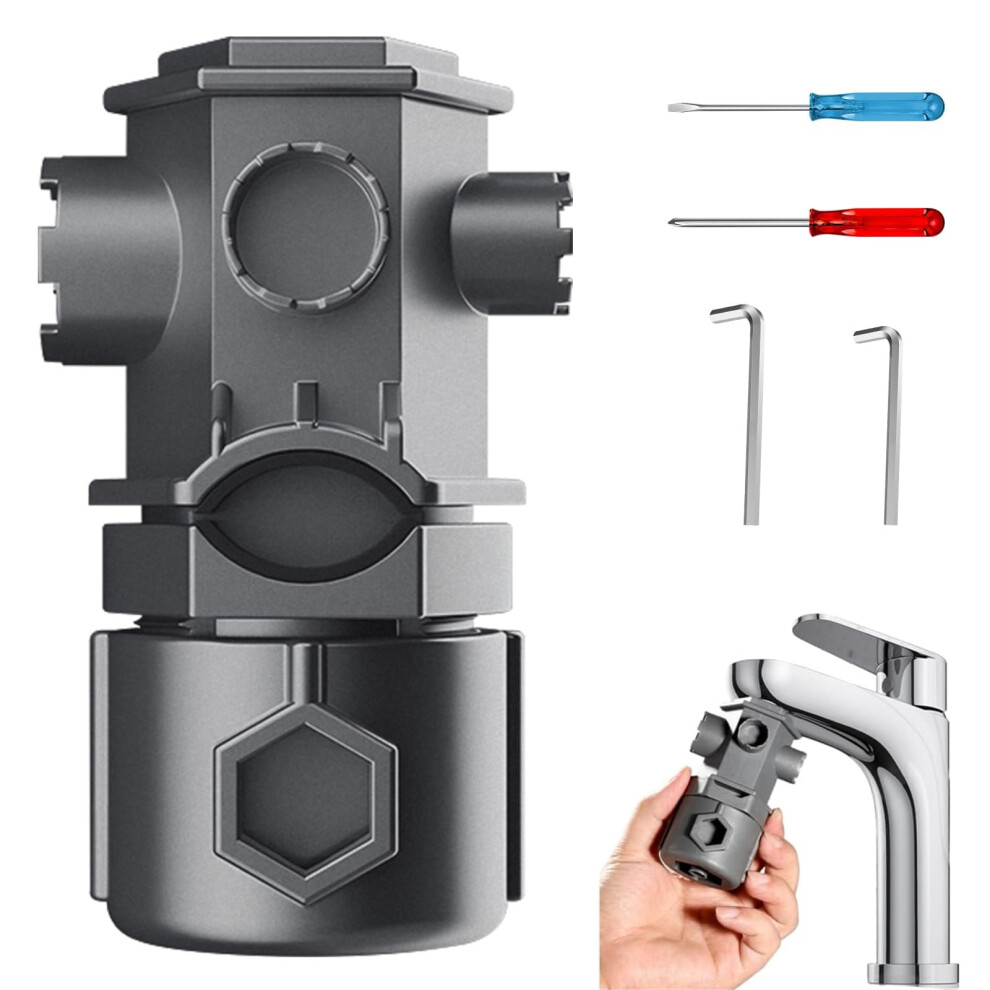 Allinone Tap Wrench Tool Set, Faucet Wrench Tool, Multifunctional Tap Wrench, 16 In 1 Spanner Tool Set For Faucet, Suitable For 9426802500721