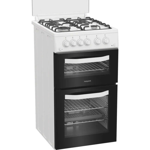 Hotpoint Hotpoint 50cm Gas Cooker - White - A+/A Rated 2