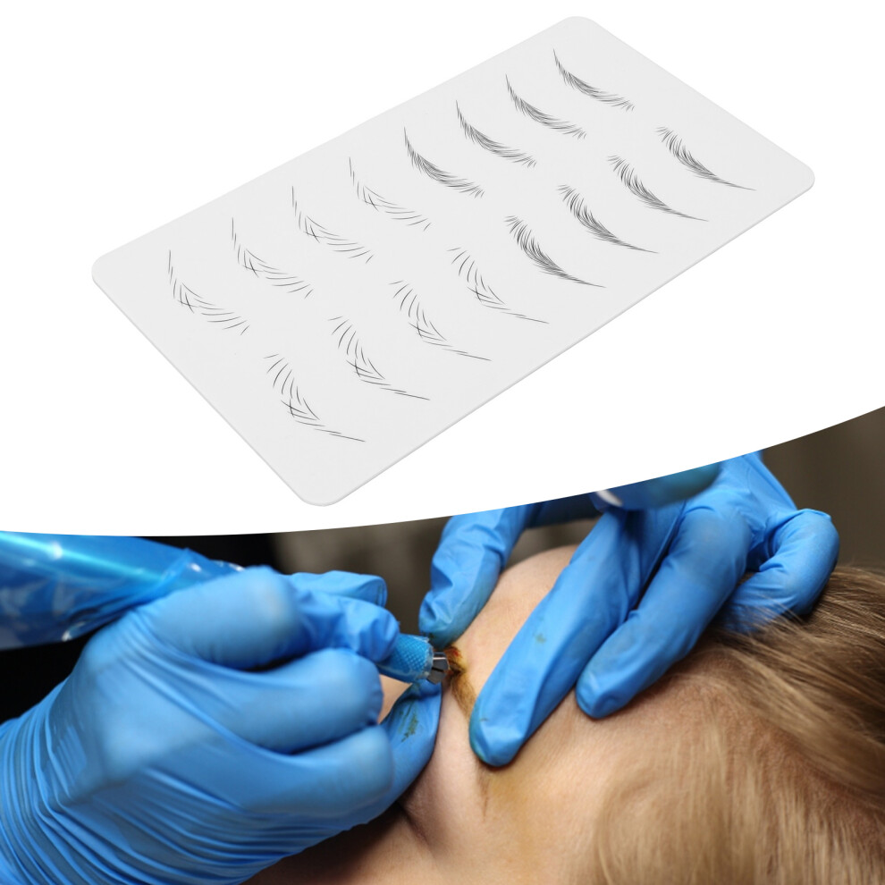 Silicone Microblading Practice Skin for Beginners, 265x145mm