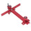 Adjustable Metal Recurve Bow Sight T Shape for Archery Competition, Red 10
