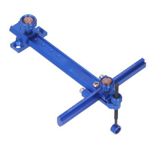 Adjustable Blue Aluminum Recurve Bow Sight for Competition Archery