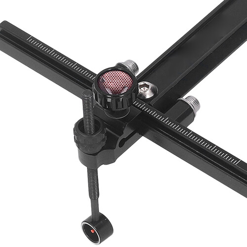 Adjustable Metal Recurve Bow Sight for Archery Competition, Black 2