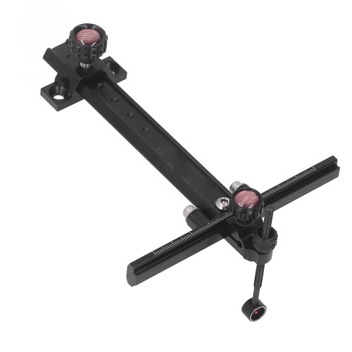 Adjustable Metal Recurve Bow Sight for Archery Competition, Black 1