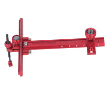 Adjustable Metal Recurve Bow Sight T Shape for Archery Competition, Red