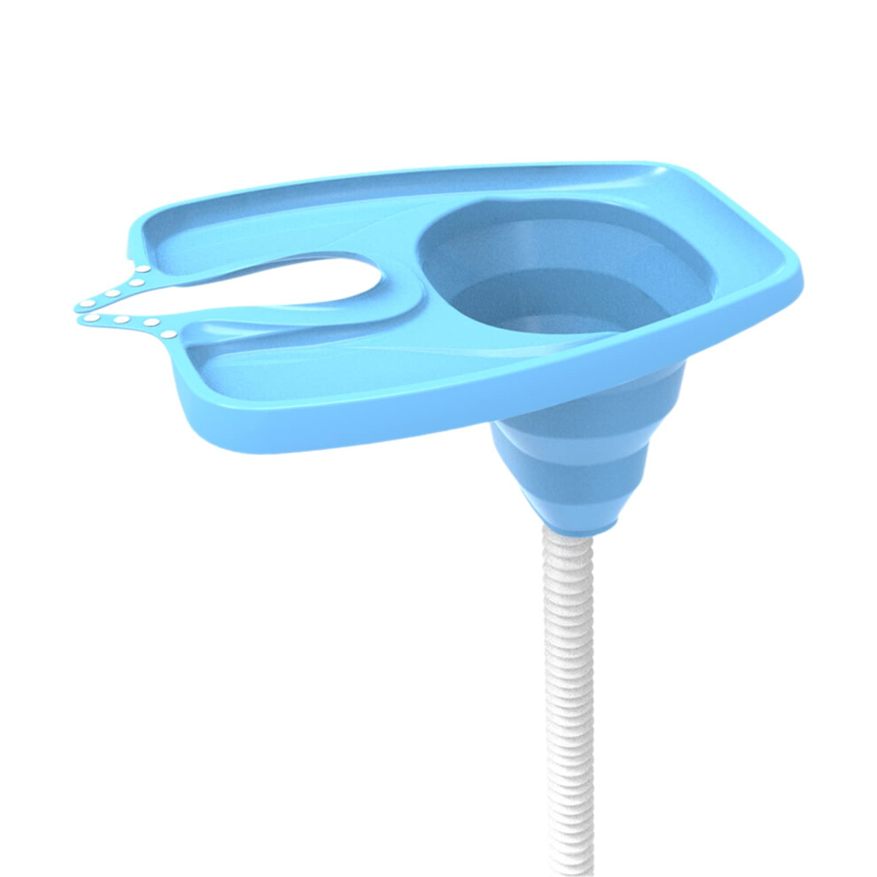 Portable Shampoo Bowl Hair Washing Basin with Drain Tube, LeakProof for Elderly and Disabled