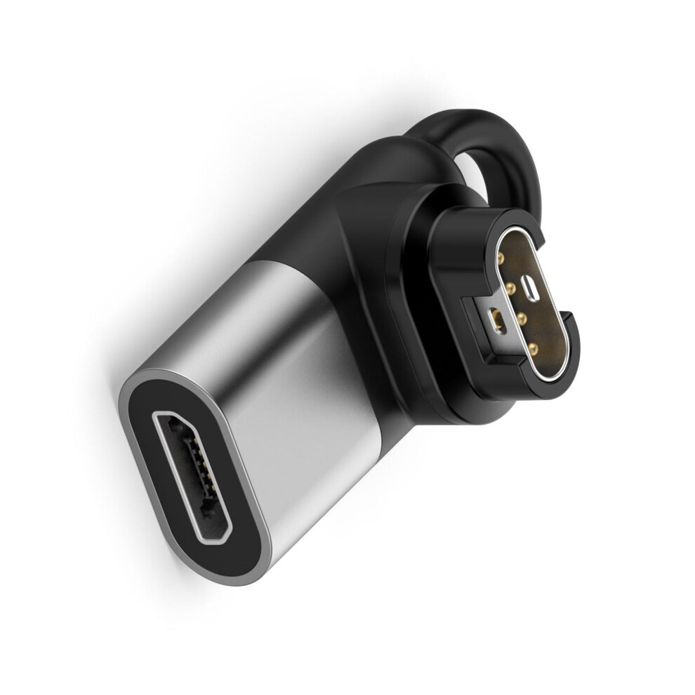 Smartwatch Charging Adapter 90 Degree Usb Type C 5Pin Connector For 2/2S/3/3S/7/7X/5S/6 Black 9347817339048