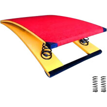 Portable Springboard Thickened For Young Kids Gymnastics Preschool Classes 2 Springs Inside Beginner Board Load 121lbs