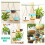 Durable Recycled Plastic Hanging Planter with Ventilation Holes 3