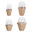 10 Pack Biodegradable Seedling Pots 6cm & 8cm with Humidity Dome 11