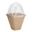 Biodegradable Seedling Cup Set with Humidity Dome, 6cm & 8cm 9