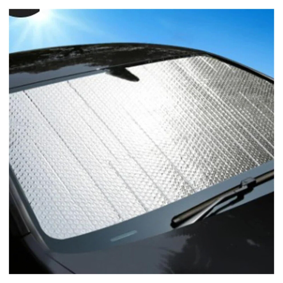 Foldable Car Windshield Sunshade 140X70cm Uv Protection Heat Reflection Universal Fit 9189345313875