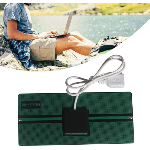 Portable Solar Charger 5V 2.5W USB Panel Fast Charging for Camping Hiking Mobile Devices 1
