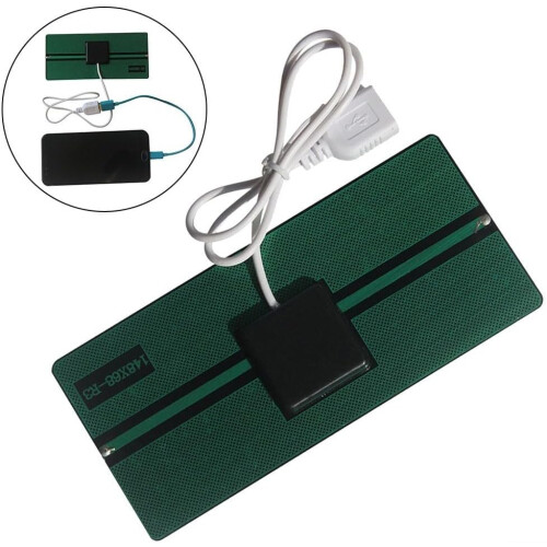 Portable Solar Charger 5V 2.5W USB Panel Fast Charging for Camping Hiking Mobile Devices 2