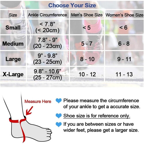 Adjustable Compression Ankle Sleeve Elastic Ankle Brace Support Foot AntiSprain Heel Protection Strap (1PcsGreyLeft, M) M 1pcsgreyleft 1