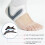 Adjustable Compression Ankle Sleeve Elastic Ankle Brace Support Foot AntiSprain Heel Protection Strap (1PcsGreyLeft, M) M 1pcsgreyleft 5