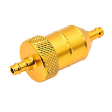 Motorbike Filter 8mm CNC Aluminum Alloy Motorcycle Fuel Oil Filter For ATV Enduro Dirt Pit Bike MX Motocross Gold