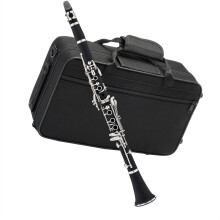 17Key Clarinet in Bflat, Portable Clarinet Instrument, Durable and Bright Tone