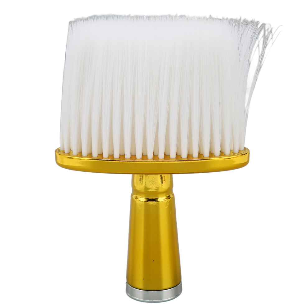 Stylish Hairdressing Duster Brush With Soft Bristles, Flat Profile Ergonomic Grip Compatible With Badge Reel Accessories Concept For Nightclubs