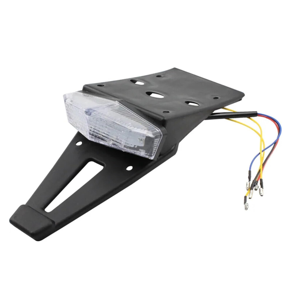 Motorcycle Led Turn Signal S And Tail Brake Universal Fit For Suzuki And Yamaha, Bright Leds Light 9382693793195