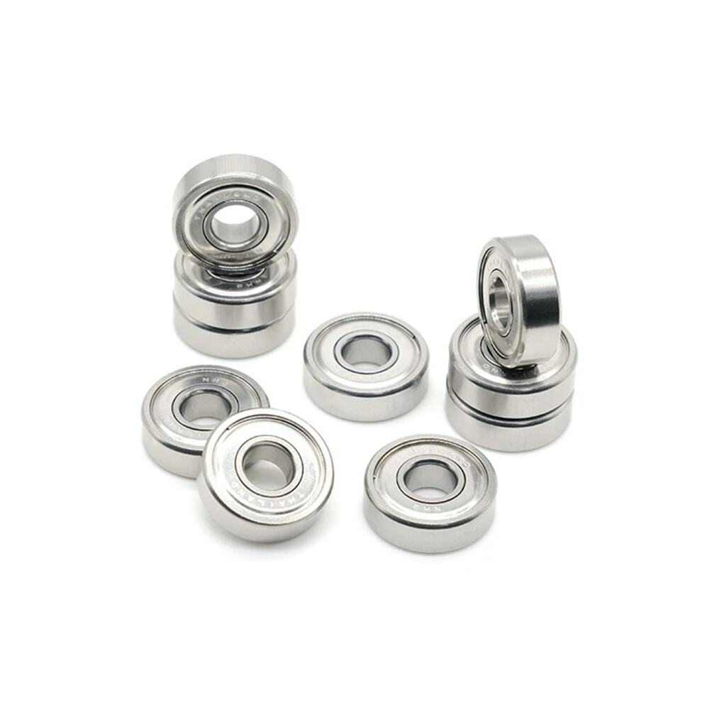 607Zz Bearing 7X19x6mm Miniature Ball Bearing 6072Zz Shielded Double Shield 10 Pcs 9189345314247
