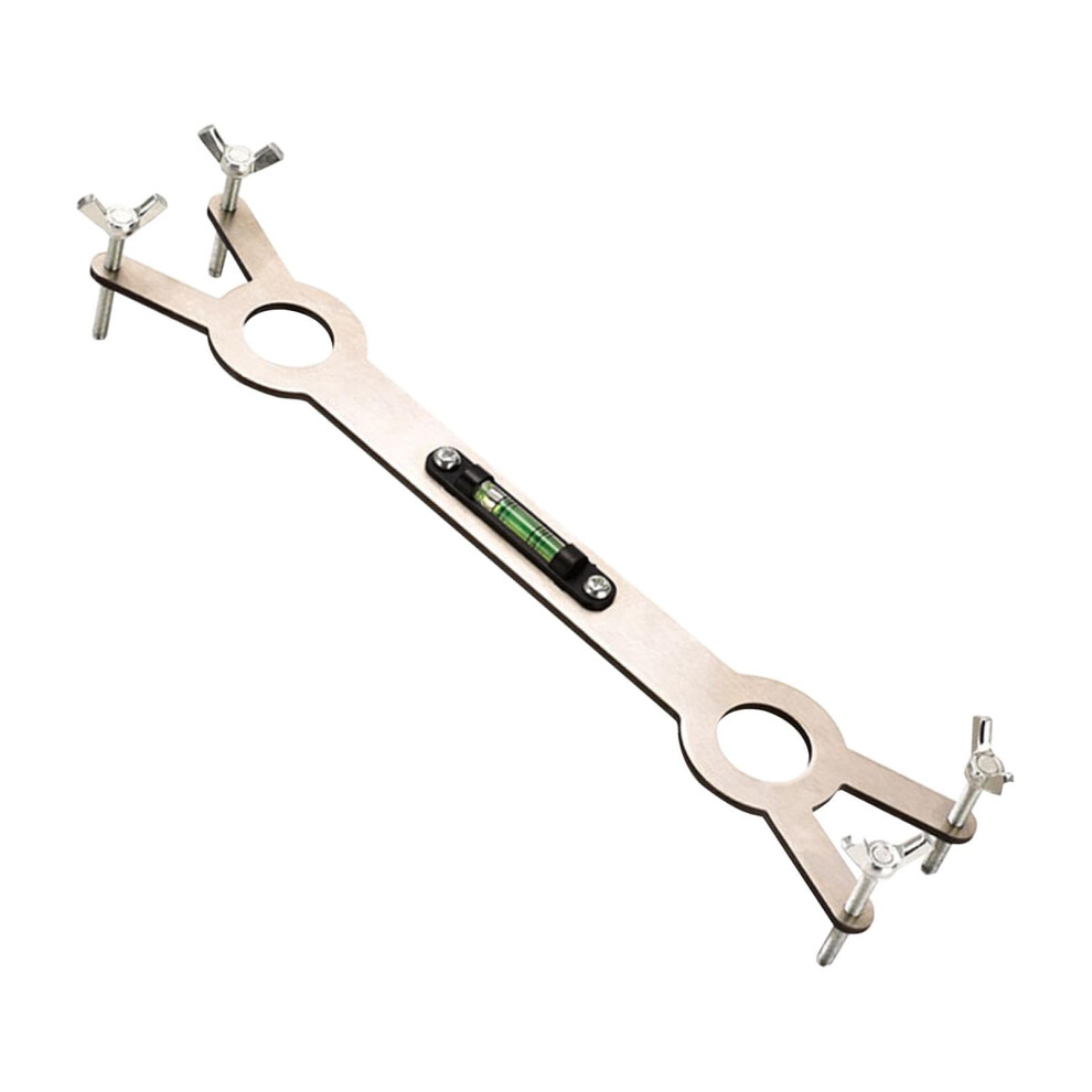 Bathroom Faucet Installation Tool With Hot And Cold Water Leveler, Adjustable Measuring Wrench 9426802508567
