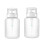 2Stück 200Ml Leere Verschließbare Pumpspender Für Nagellackentferner 3
