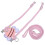 1Ensemble Rose En Nylon Portable Ajustable Confortable 7