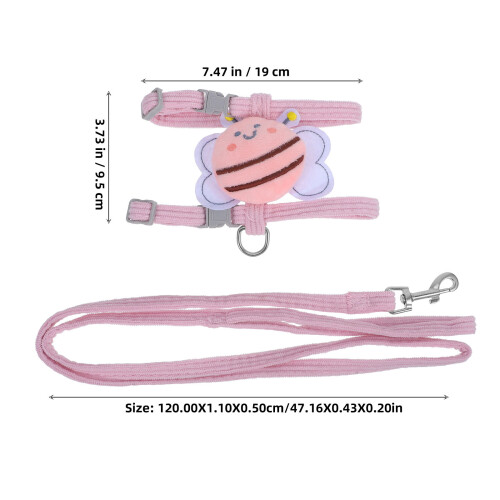 1Ensemble Rose En Nylon Portable Ajustable Confortable 1