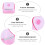 1Pièces Fixable Rose Pour Cage D’animaux 9