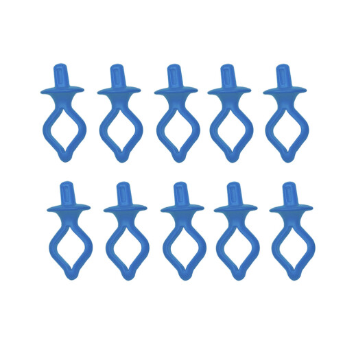 10Pièces Clips Bobbin En Silicone Bleu, Fixe, Pour Couture Durable 2
