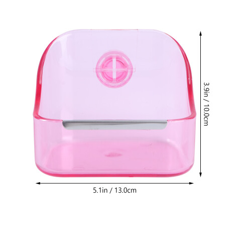 1Pièces Fixable Rose Pour Cage D’animaux 2
