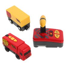 Train Électrique À Télécommande Locomotive Piles Pour Enfants Cadeau