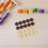 240 Pcs Wooden Chess Pieces For Backgammon Checkers 5