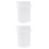 2 Pcs Quartz Crucible Crucible Jewelry Melting Cup 5