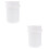 2 Pcs Quartz Crucible Crucible Jewelry Melting Cup 6