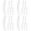 24 Pcs Trunk Protector Pp White Animal Suite 5