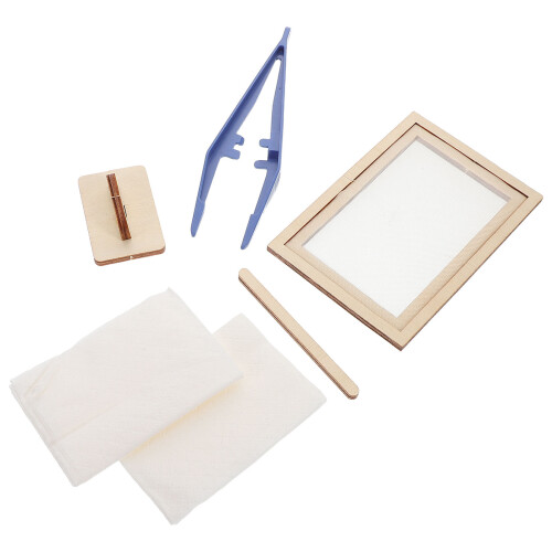 4 Sets Diy Paper Making Kits For Creative Kindergarten Projects 1