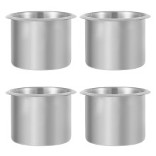 8 Pcs Stainless Steel Cup Holder Insert For Marine Yacht Rv Truck