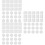 120 Pcs Durable Double-Sided Adhesive Hook And Loop 8