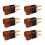 6Pcs Assorted Erhu String Adjusters Fine Tuners Durable Metal Set 2