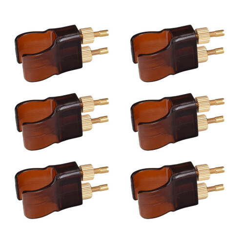 6Pcs Assorted Erhu String Adjusters Fine Tuners Durable Metal Set 1